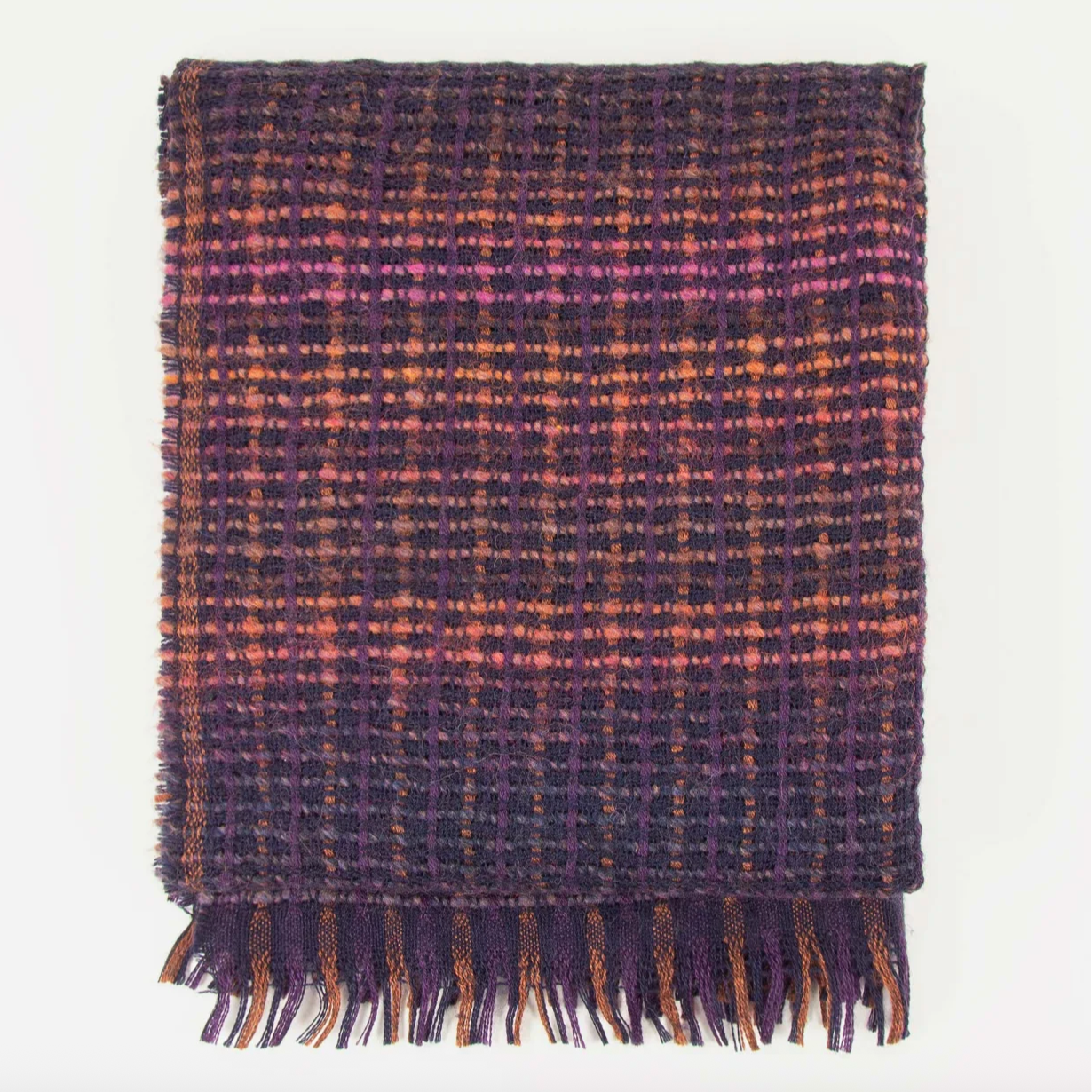 SESSUN Niu Pio Ruby Blue scarf
