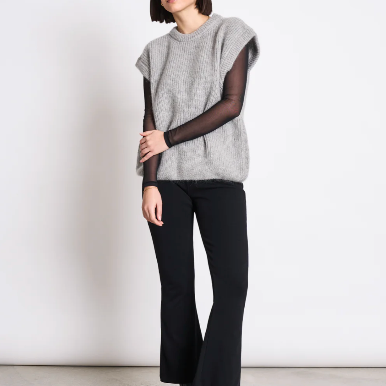 JANN JUNE Oversized wool cardigan Tinco