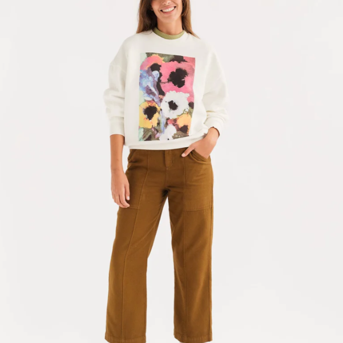 TWO THIRDS Hagen sweater ecru