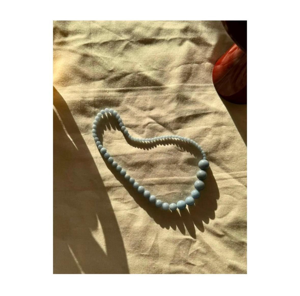 APATO 7 ROW Angelit Necklace