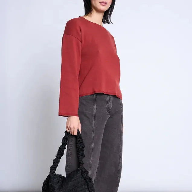 JANN JUNE Pullover Williamsburg Mid Red