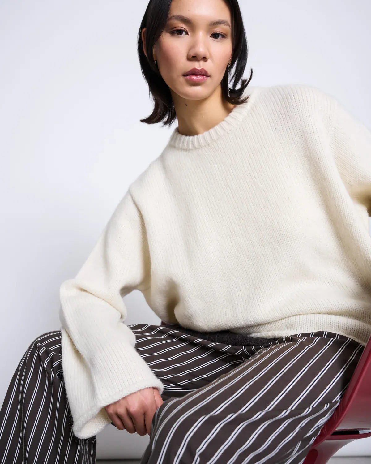 JAN 'N JUNE JANN JUNE Pullover Wooly Sona Offwhite JANN JUNE Pullover Wooly Sona Offwhite JAN 'N JUNE