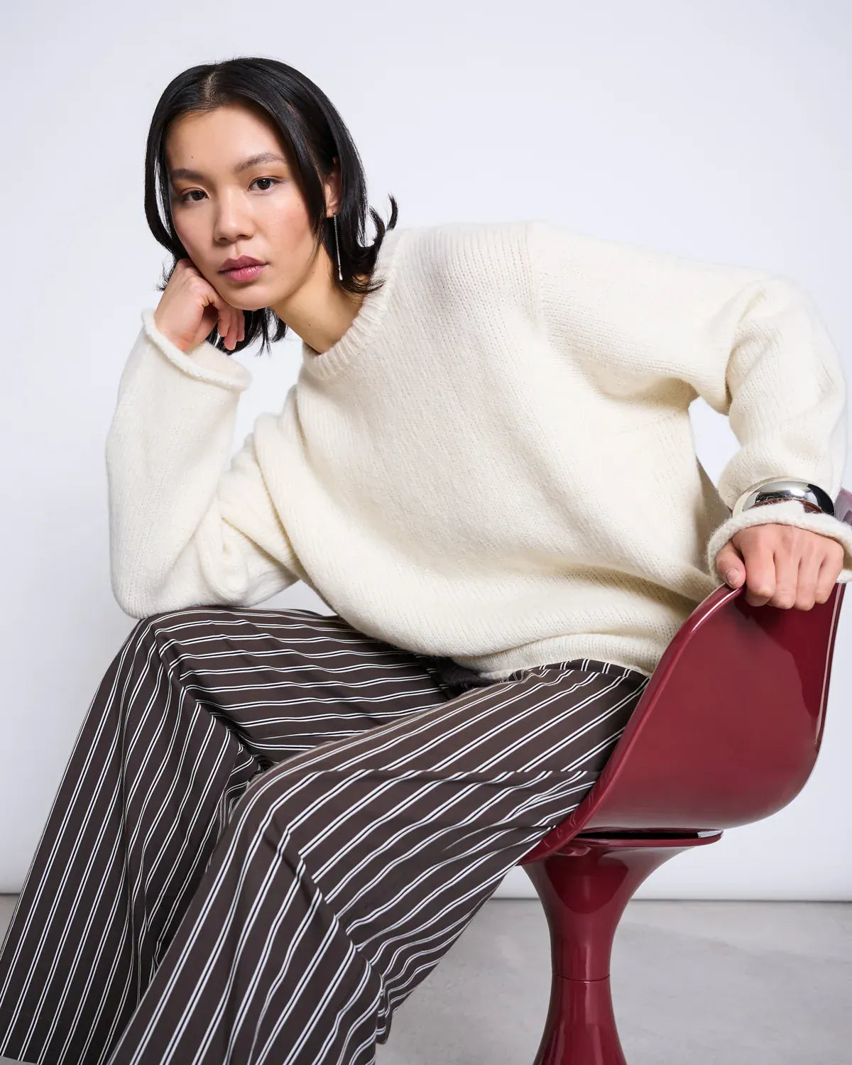 JAN 'N JUNE JANN JUNE Pullover Wooly Sona Offwhite JANN JUNE Pullover Wooly Sona Offwhite JAN 'N JUNE