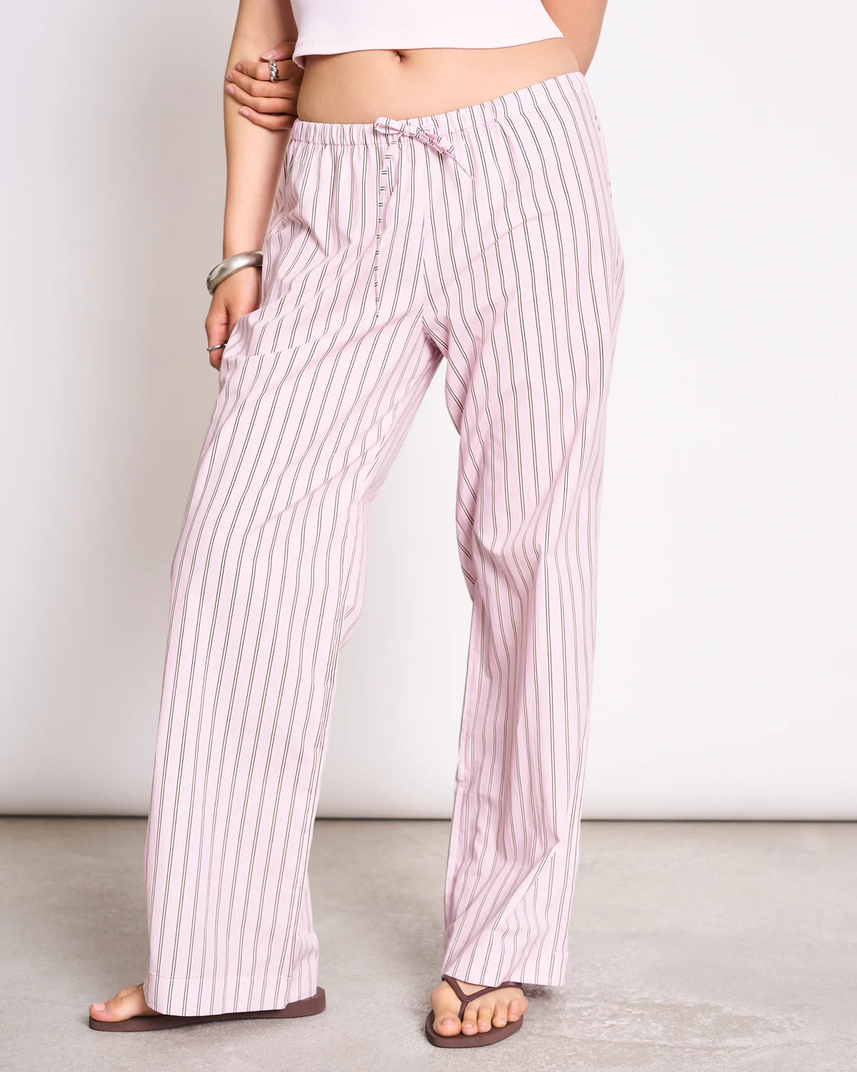 JANN JUNE LIGHT ORCHID STRIPED CETOS HOSE