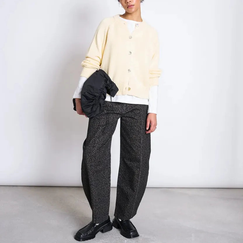 JANN JUNE Cardigan Sivia Buttermilk