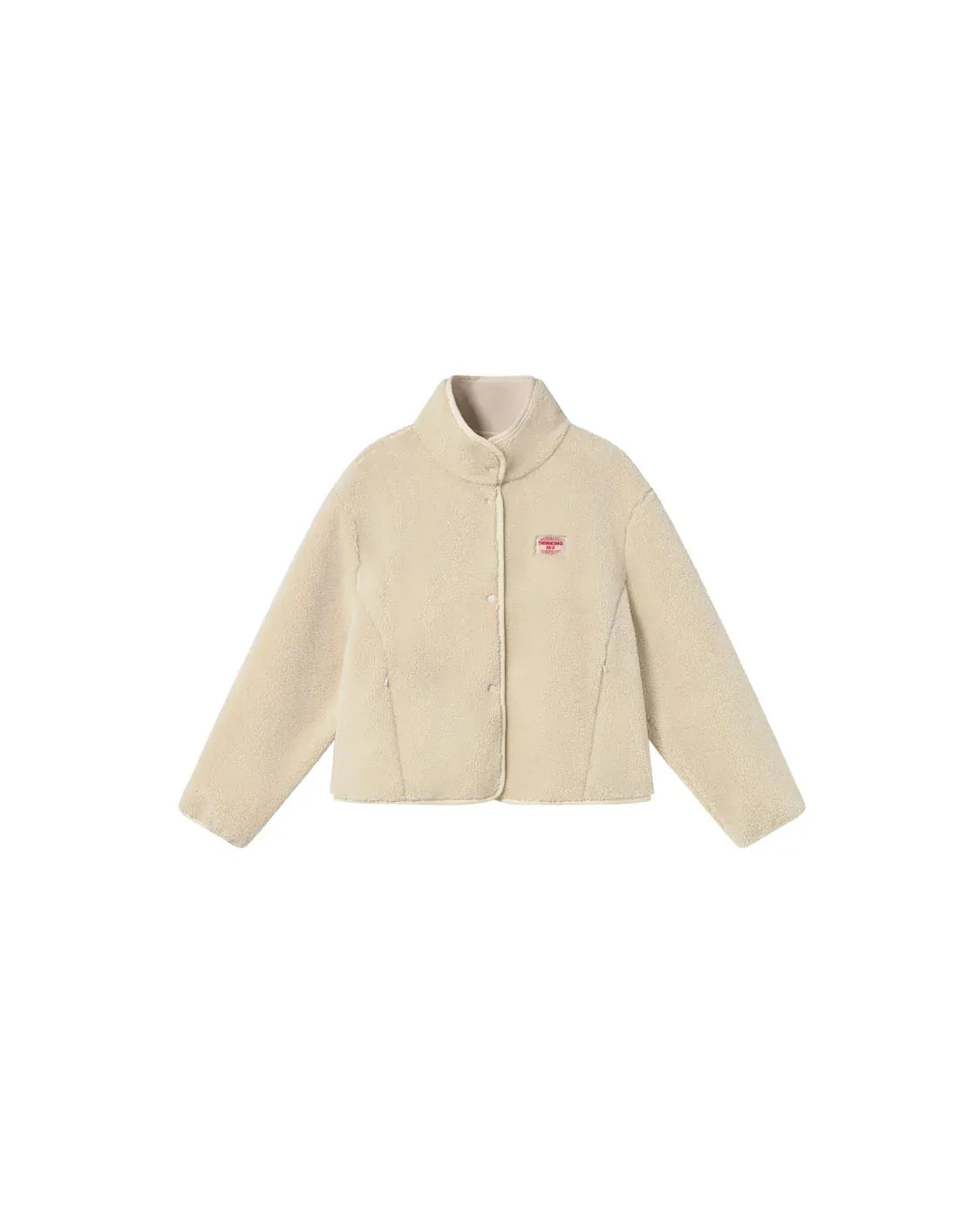 Thinking Mu THINKING MU Ecru Fleecejacke Kourtney THINKING MU Ecru Fleecejacke Kourtney