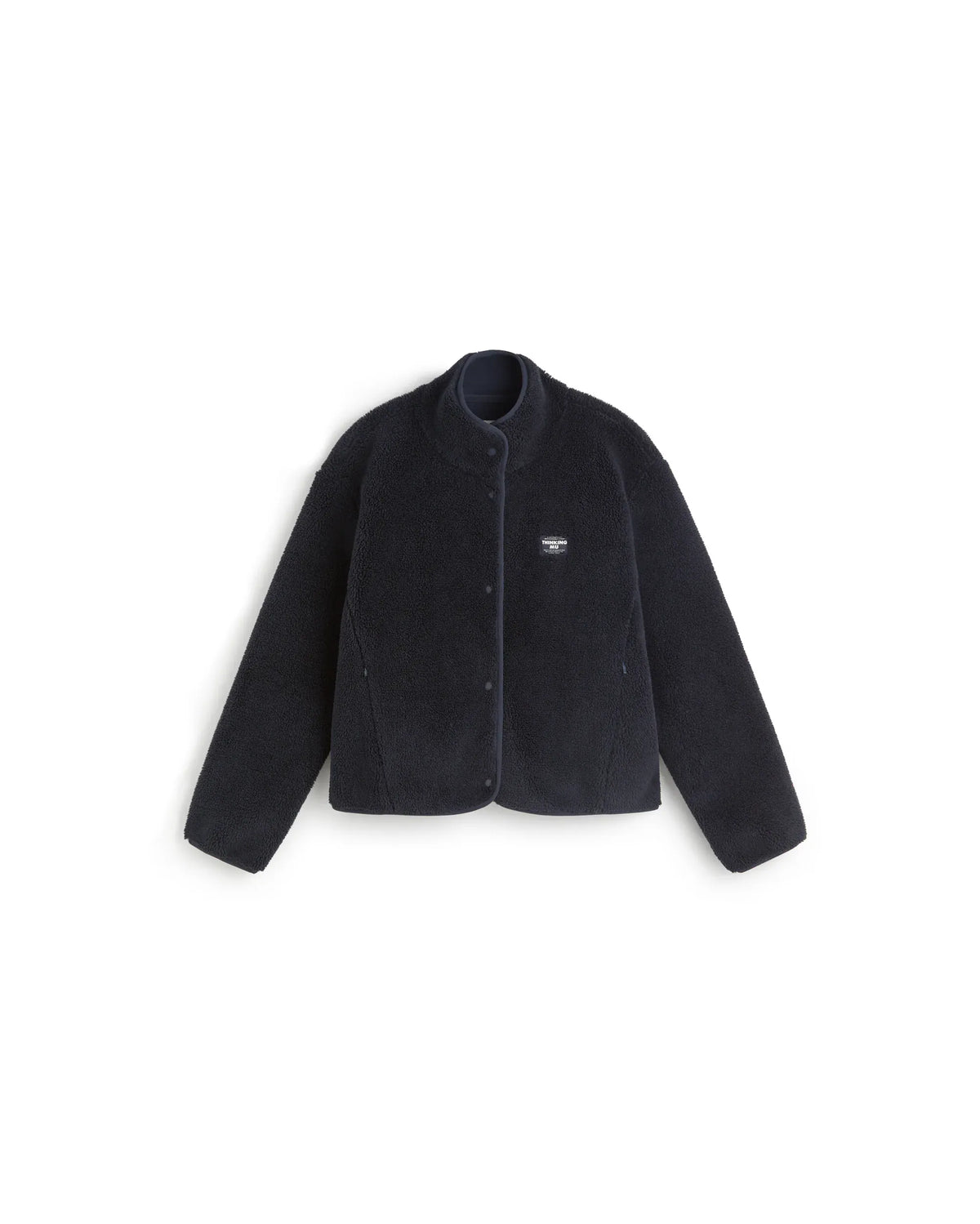 Thinking Mu THINKING MU Dark Navy Fleecejacke Kourtney THINKING MU Dark Navy Fleecejacke Kourtney