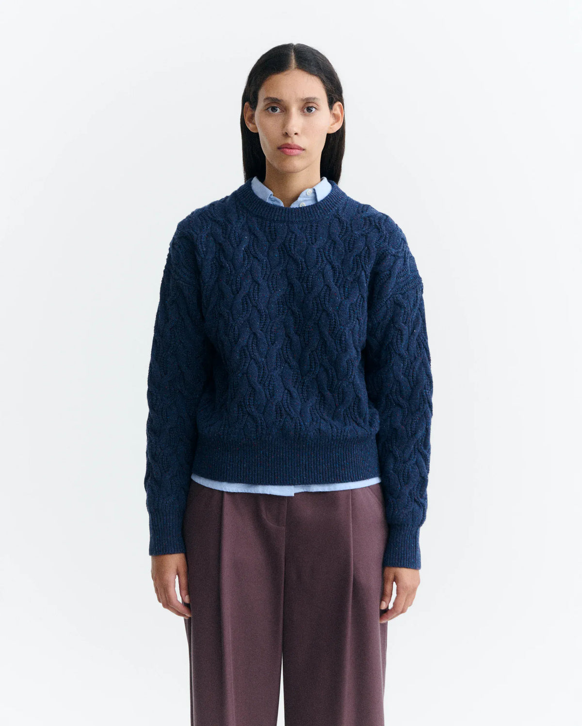 Thinking Mu THINKING MU Carmen Pullover Blau THINKING MU Carmen Pullover Blau