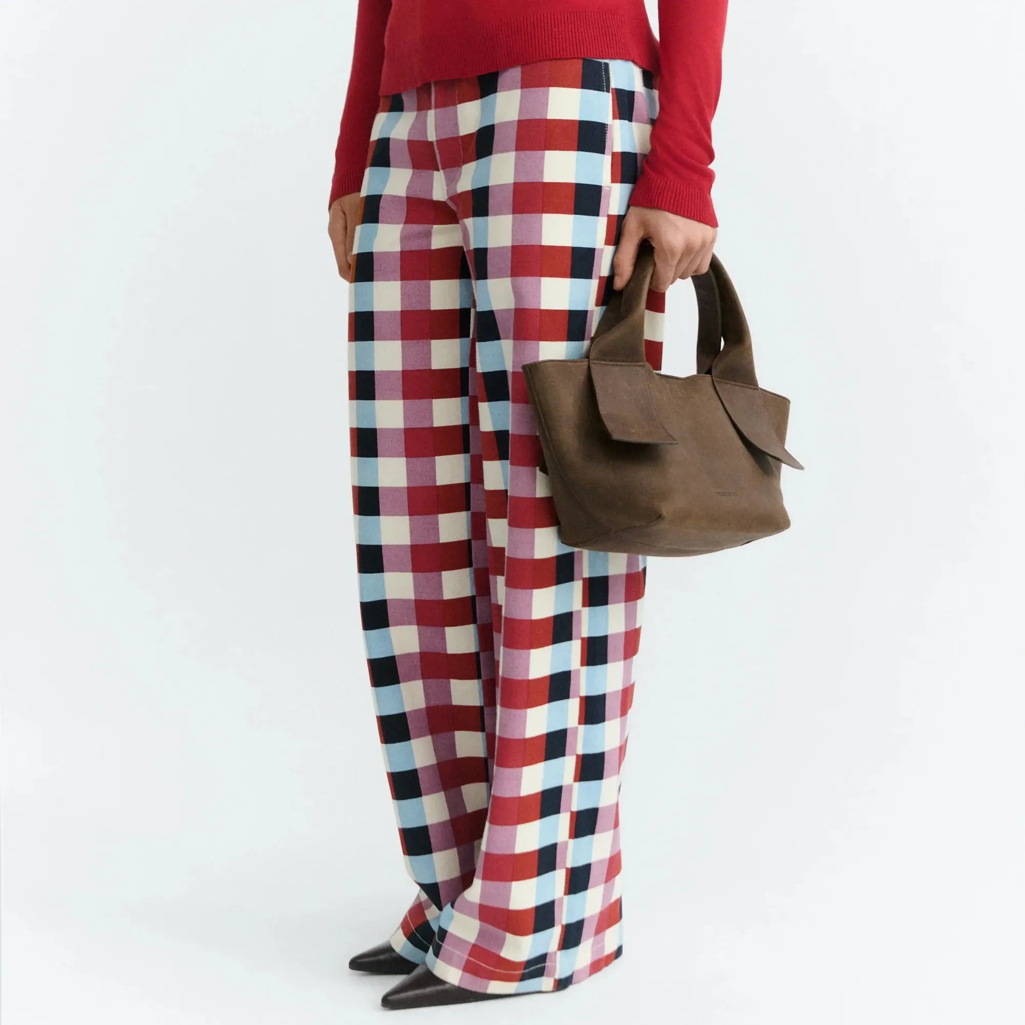 Thinking Mu THINKING MU Karierte Hose Serena THINKING MU Karierte Hose Serena