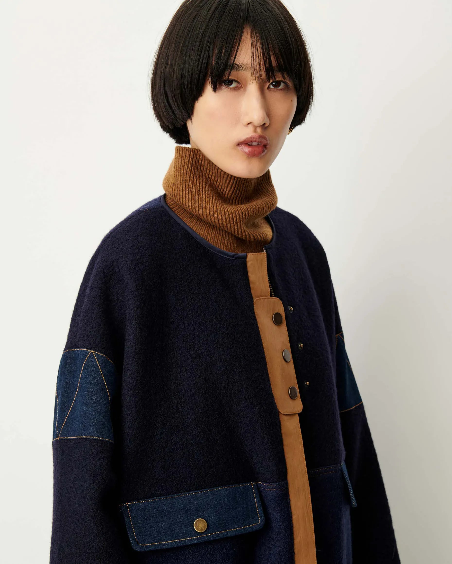 Sessun SESSUN Cold night Blouson Blue SESSUN Cold night Blouson Blue sessun