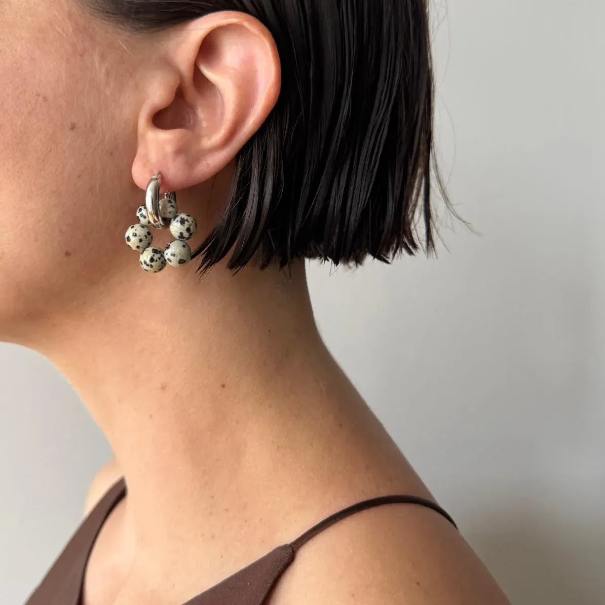 Apato7 apato7 APATO 7 Row Earring Dalmatiner