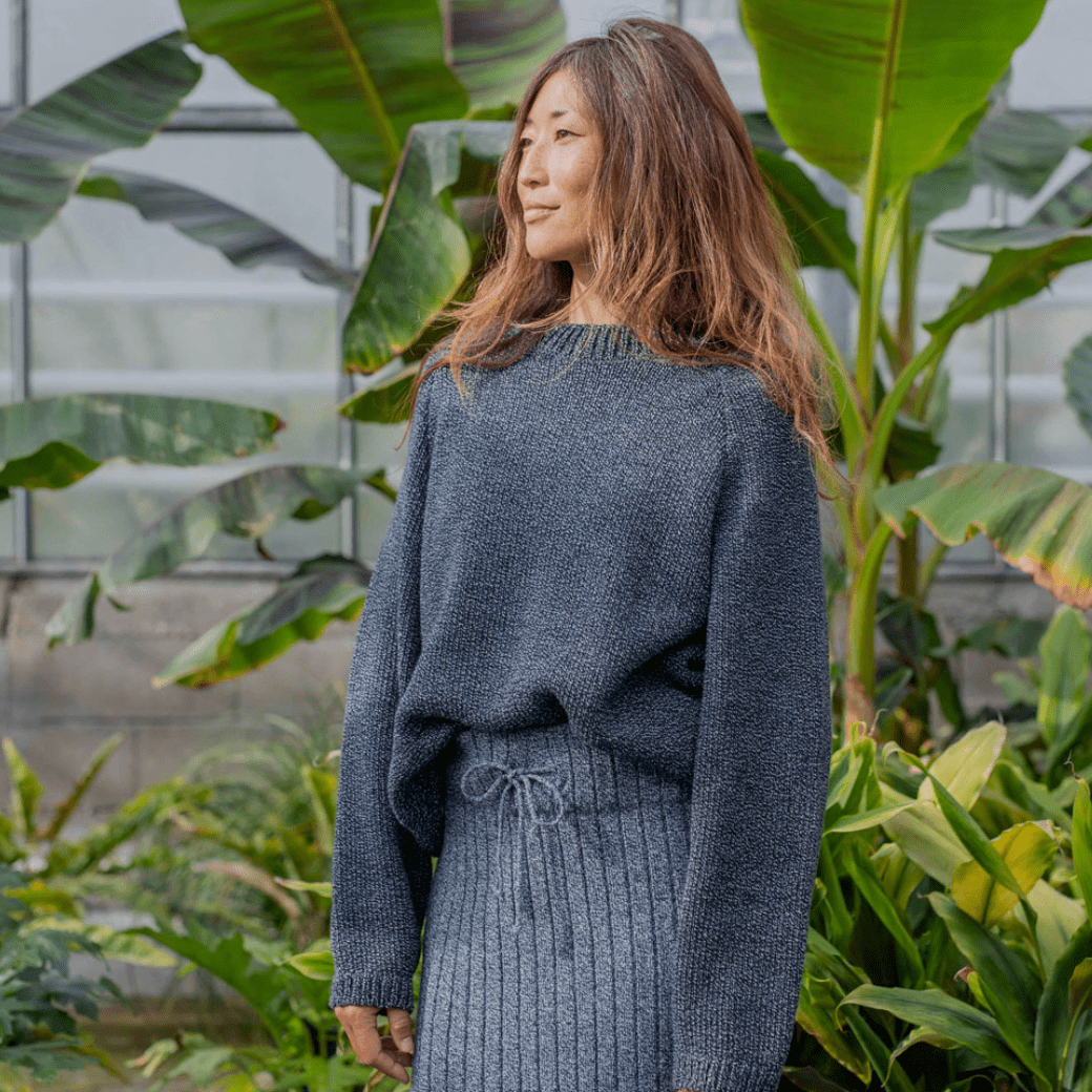 Graine Graine NEW GRAINE Pullover Buisson Bleu