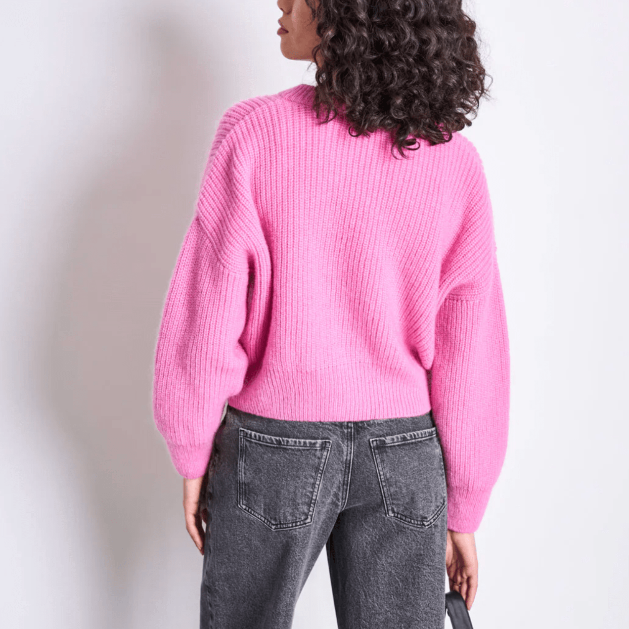 JAN 'N JUNE JAN 'N JUNE JANN JUNE Beni Strick Cardigan Bonbon Pink