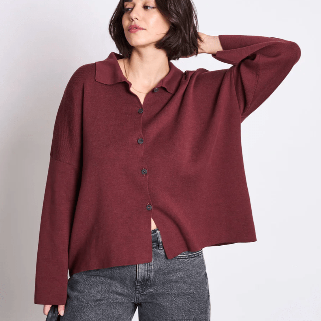 JAN 'N JUNE JAN 'N JUNE JANN JUNE Cardigan Anja Intense Rust