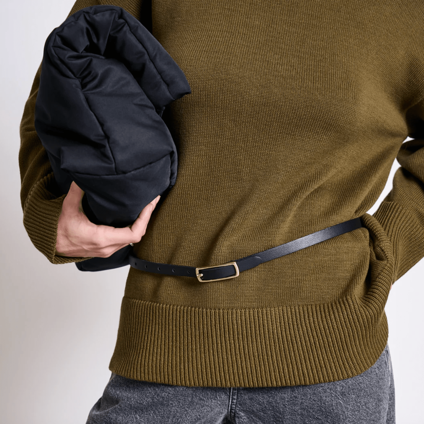 JAN 'N JUNE JAN 'N JUNE JANN JUNE Mua Woody Olive Rollkragenpullover