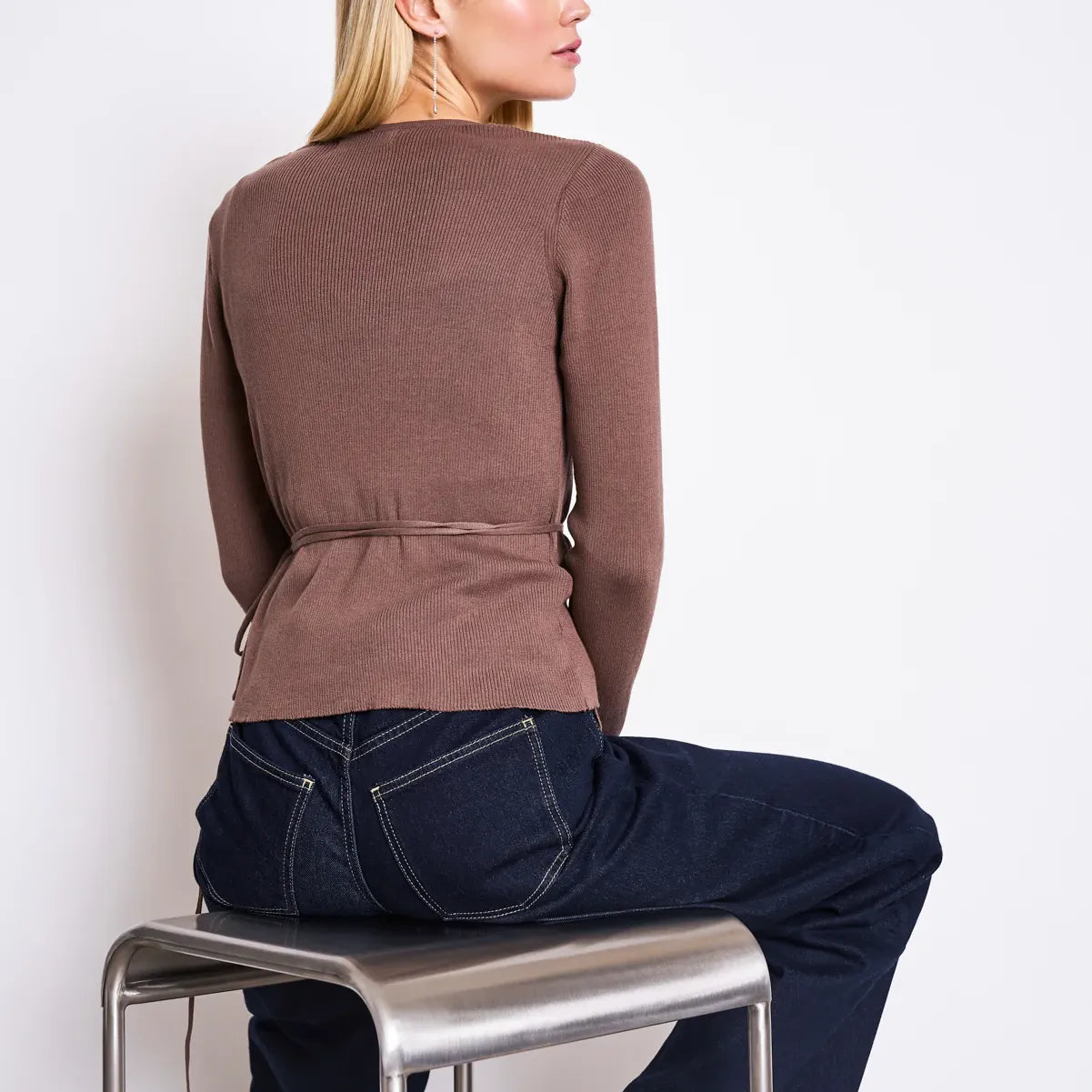 JAN 'N JUNE JAN 'N JUNE JANN JUNE Zari Wrap Cardigan