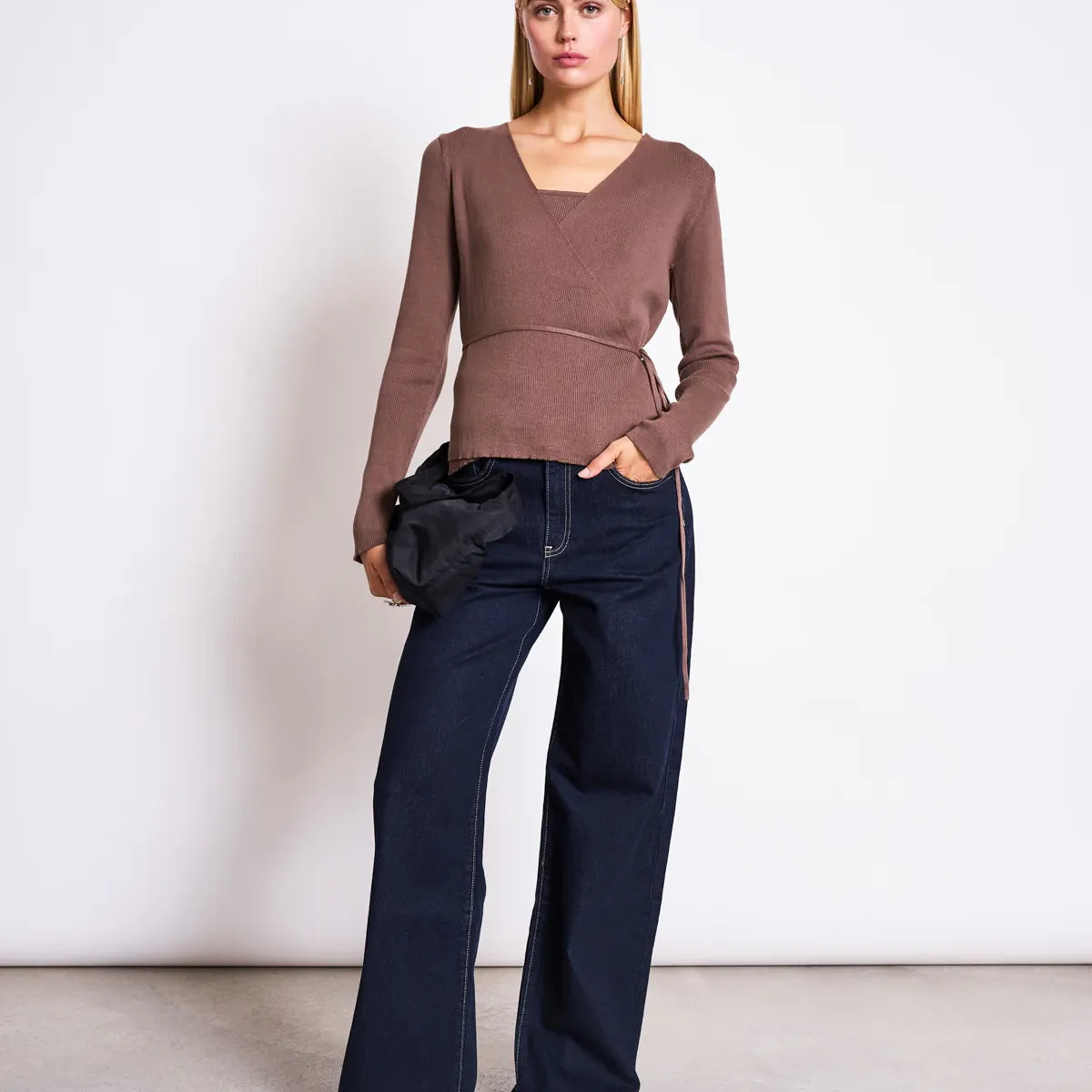 JAN 'N JUNE JAN 'N JUNE JANN JUNE Zari Wrap Cardigan