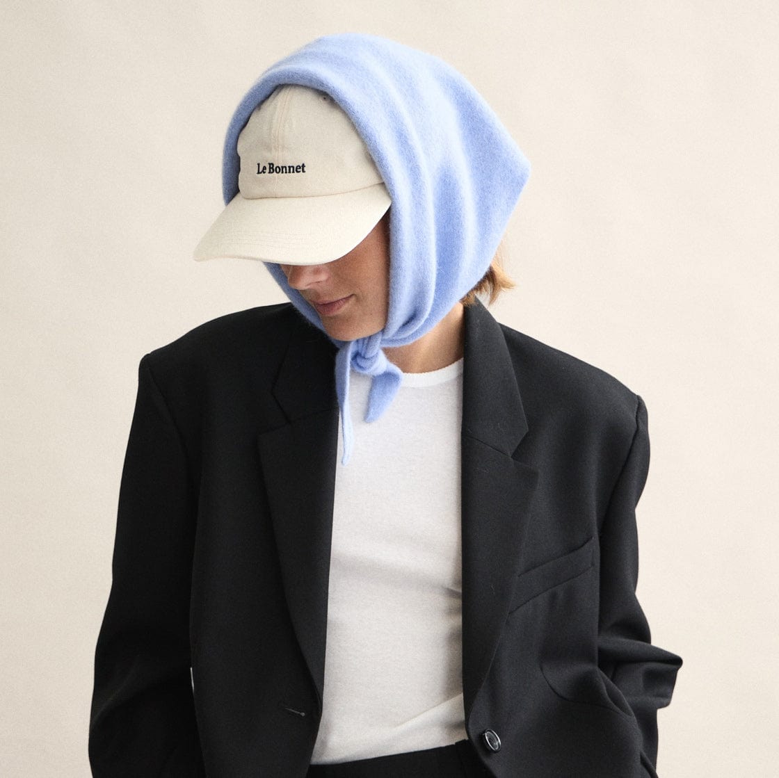Le Bonnet Schal Light Blue Sky Le Bonnet Bandana