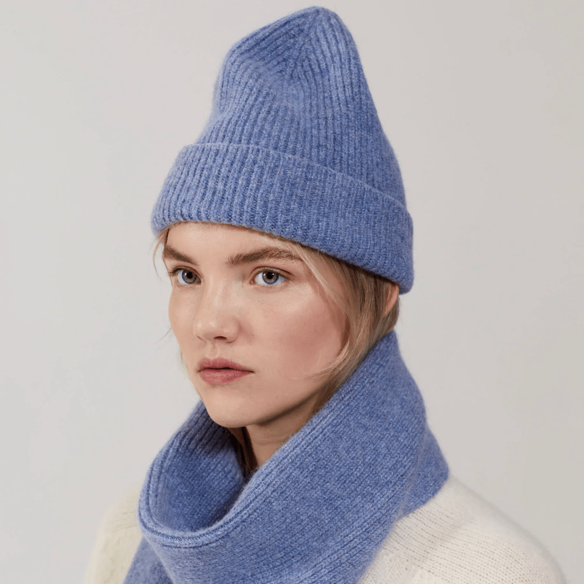 Le Bonnet Schal Washed Denim Le Bonnet Schal