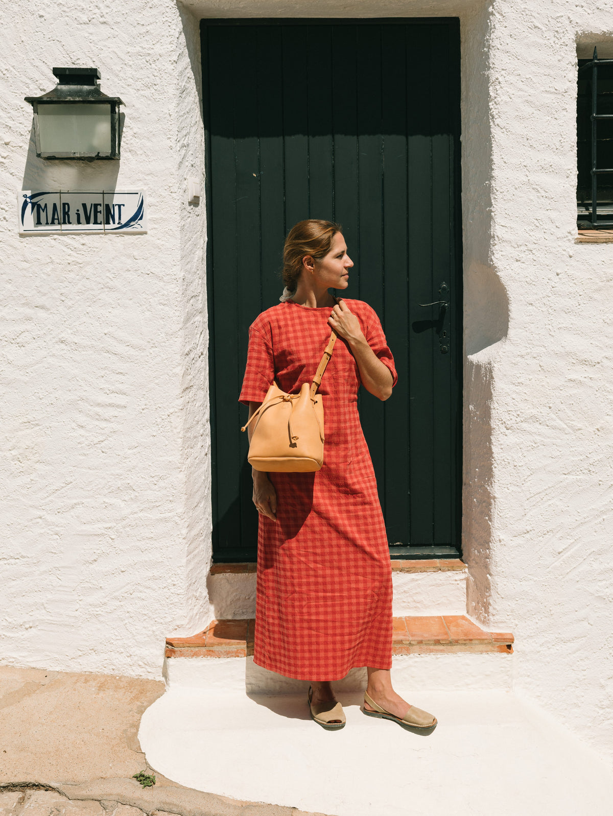 Thinking Mu THINKING MU Red Kina Kleid THINKING MU Red Kina Kleid