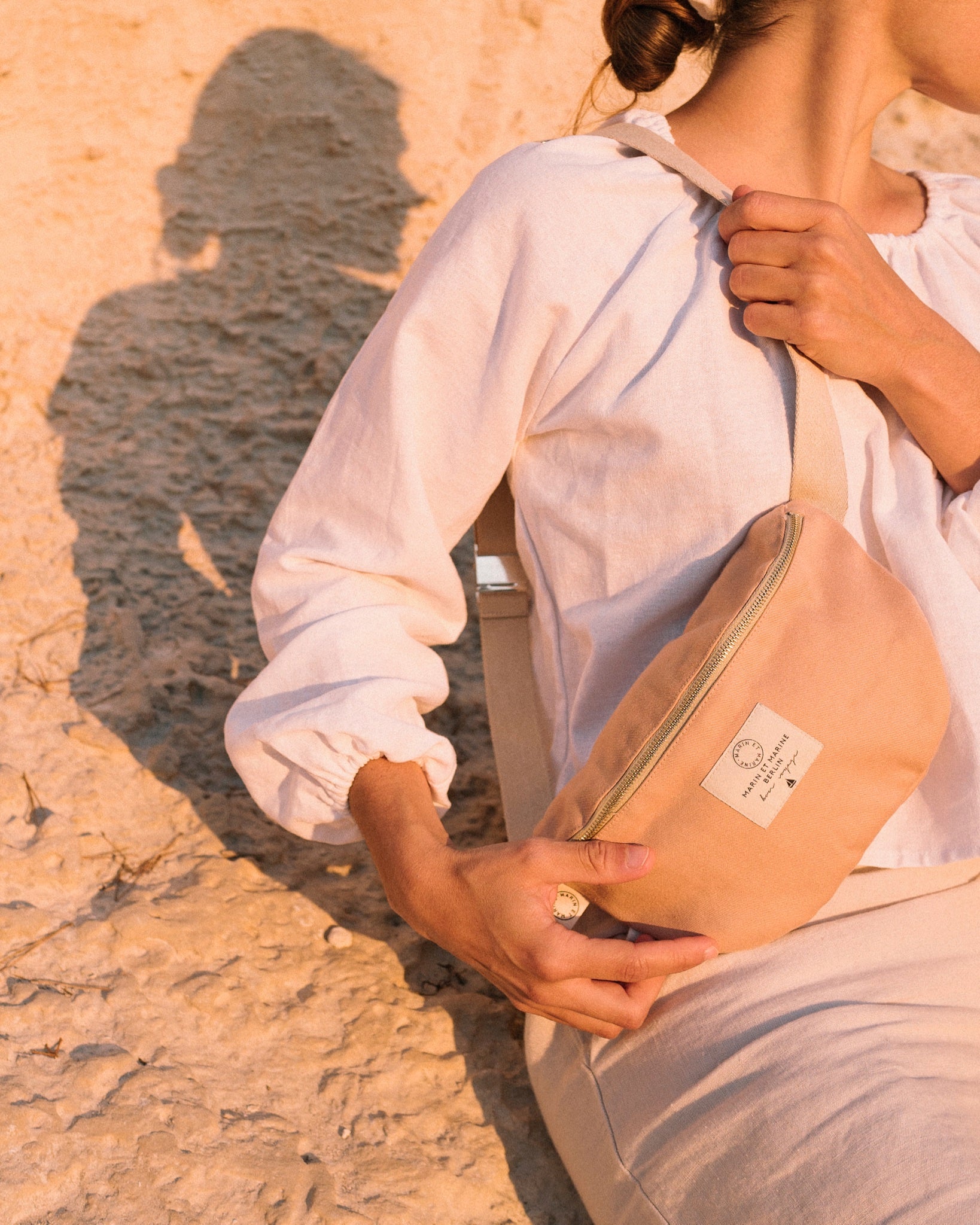 Marin et Marine Bauchtasche Berlin Bag Sand