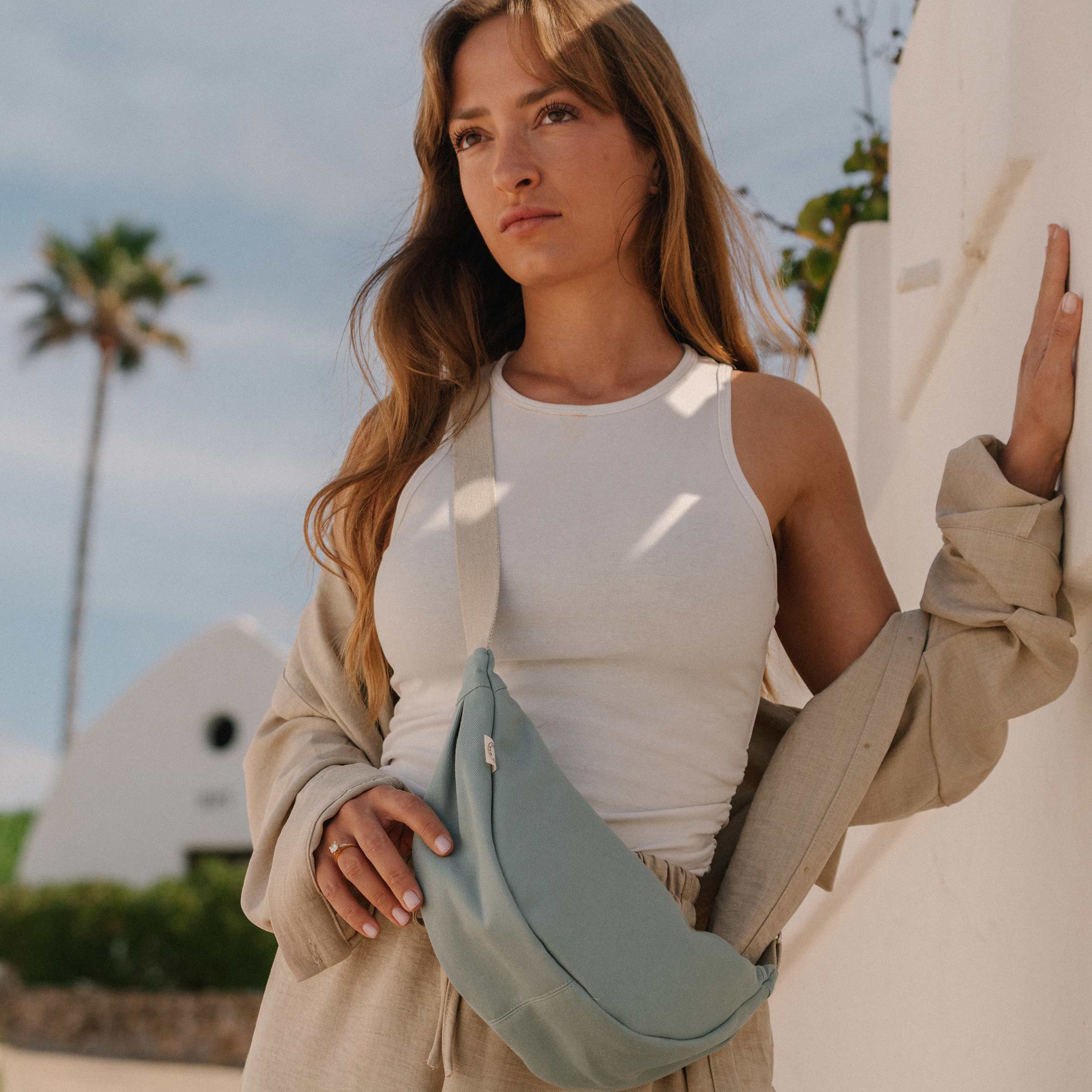 Marin et Marine Bauchtasche Celadon Lune Bag Color Celadon