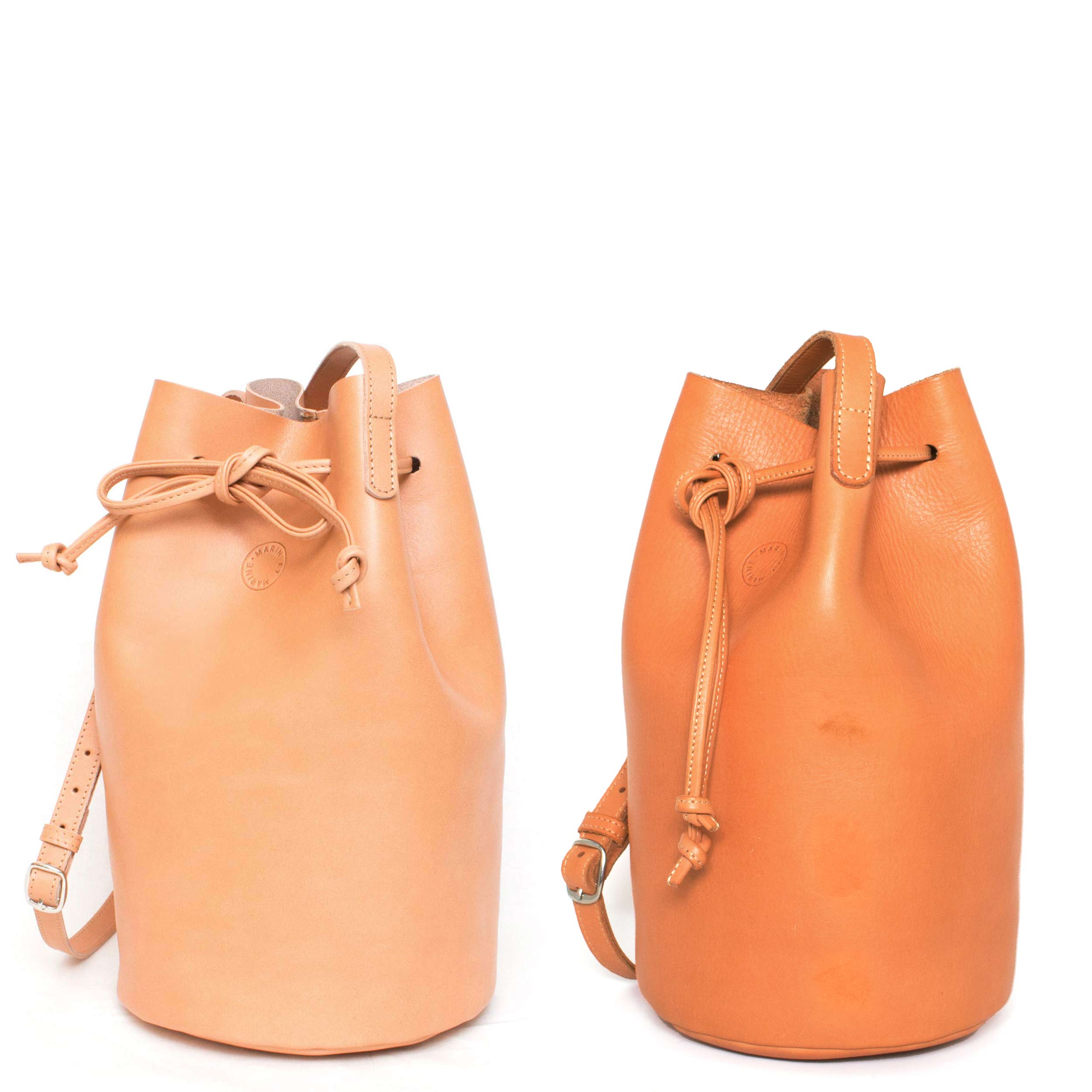 TOGO Handmade Bucket Shoulder Bag - Apricot – msncraft