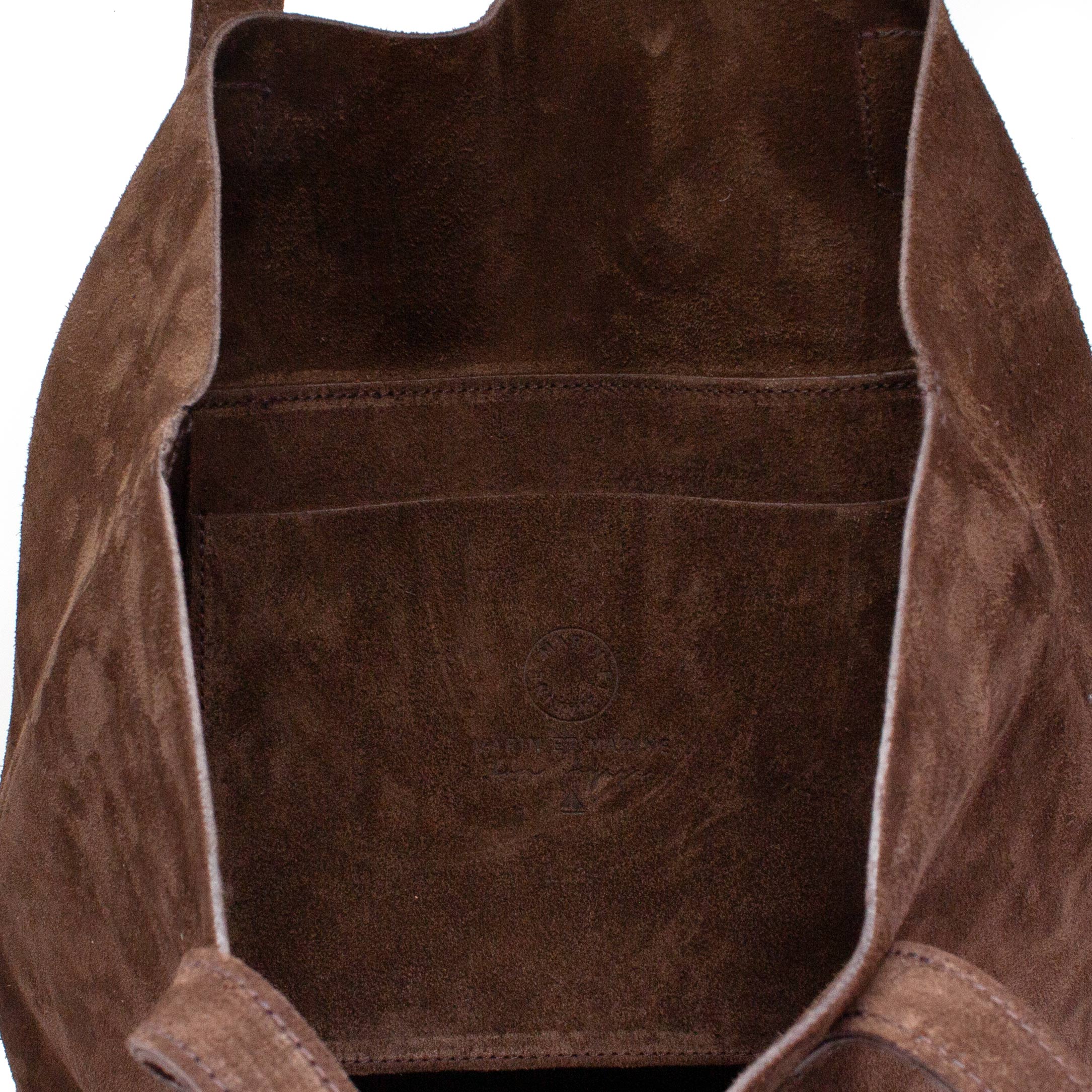 Marin et Marine Shopper Éternelle Shopper Suede Chocolat