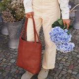 Marin et Marine Shopper Leder Tote Bag