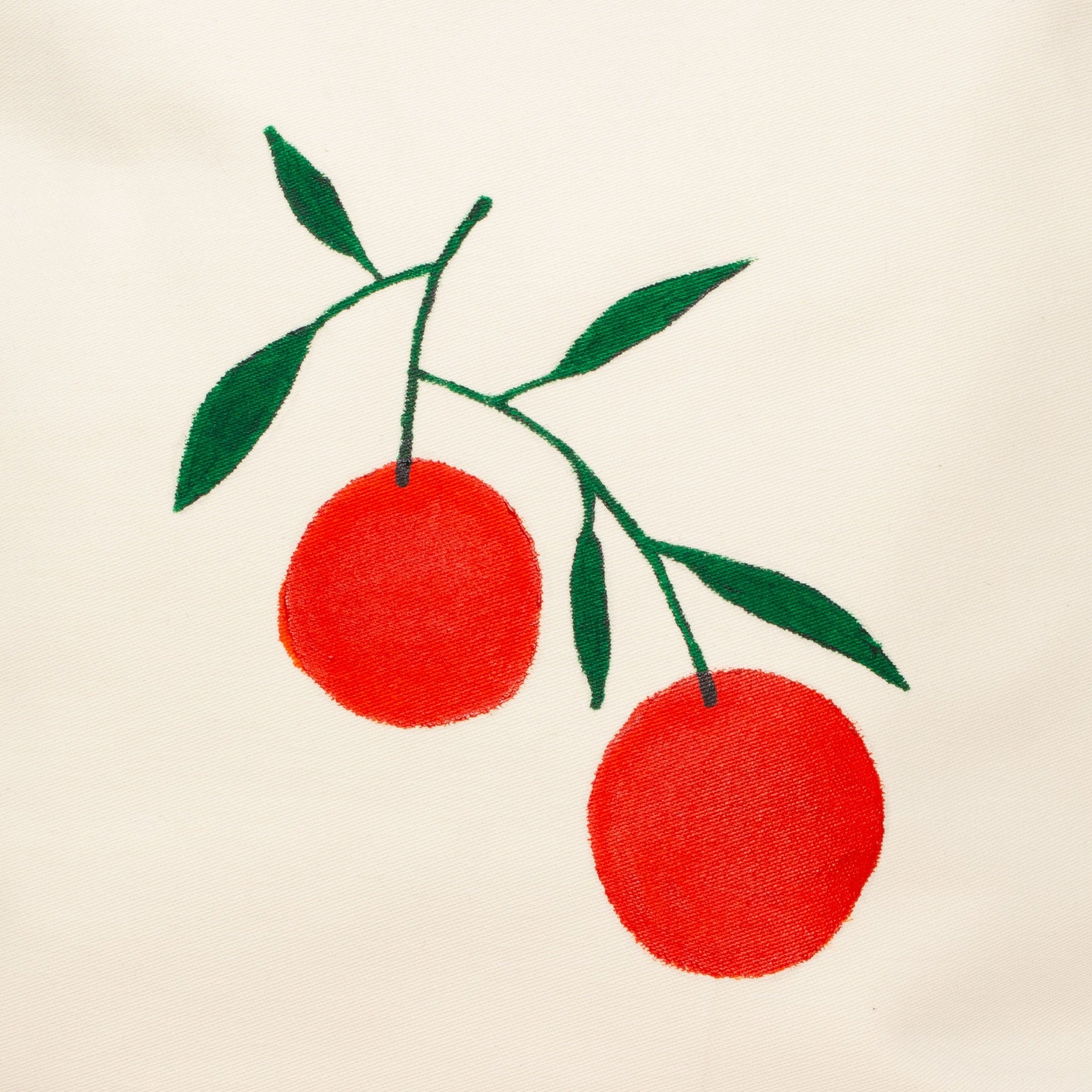 Marin et Marine Shopper Tote Bag Oranges