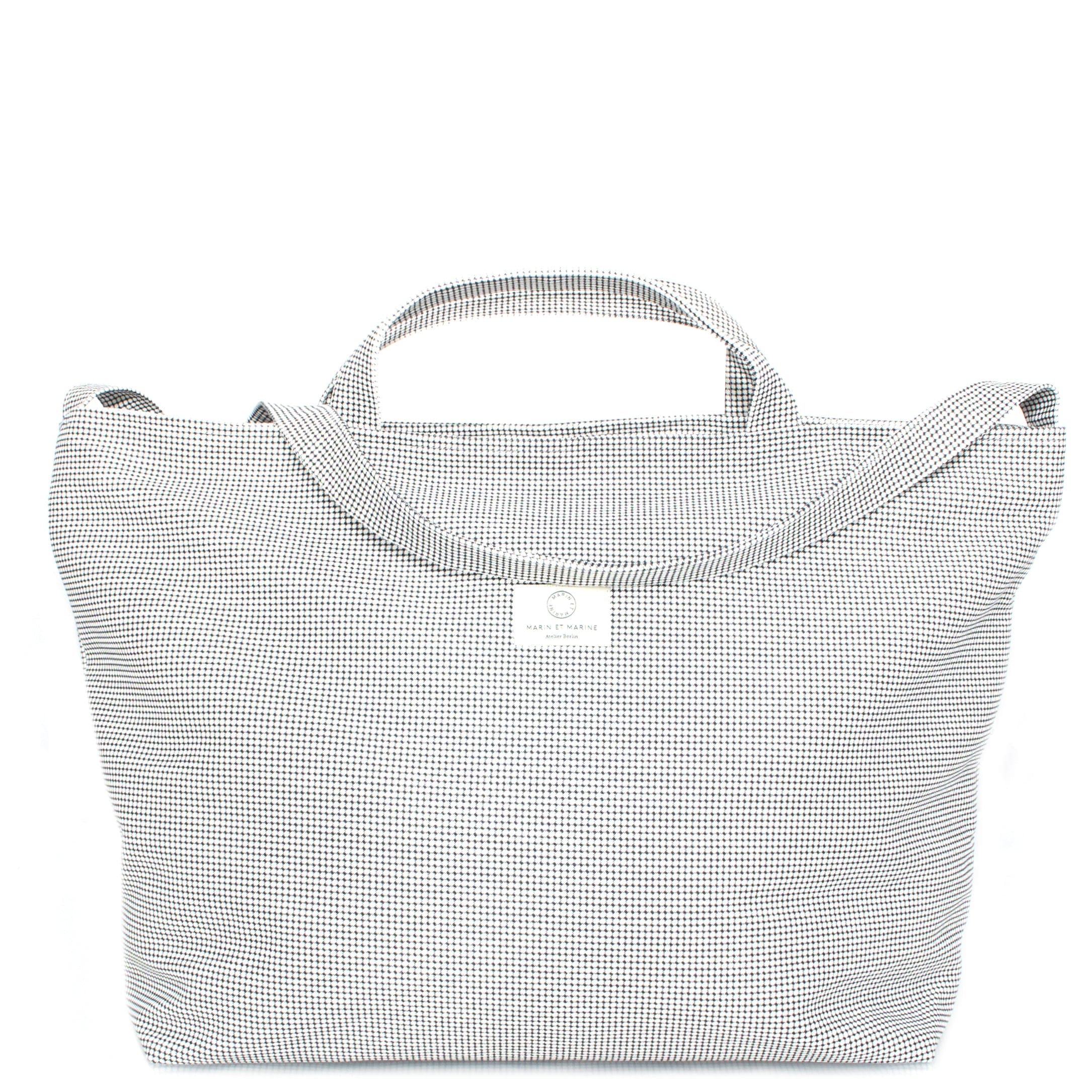 Marin et Marine Shopper Vichy Medium Soleil Shopper