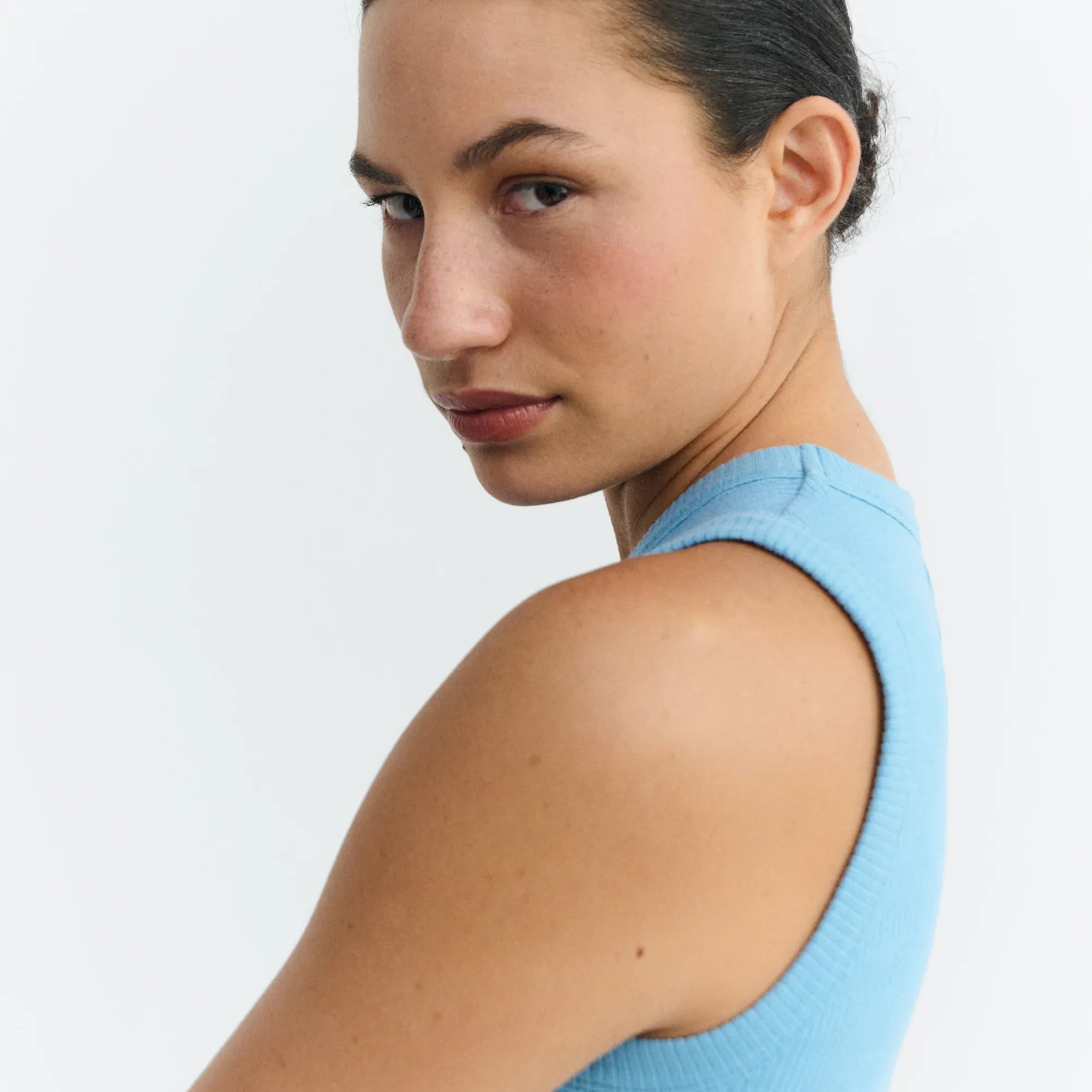 Marin et Marine THINKING MU tanktop Juliette hellblau