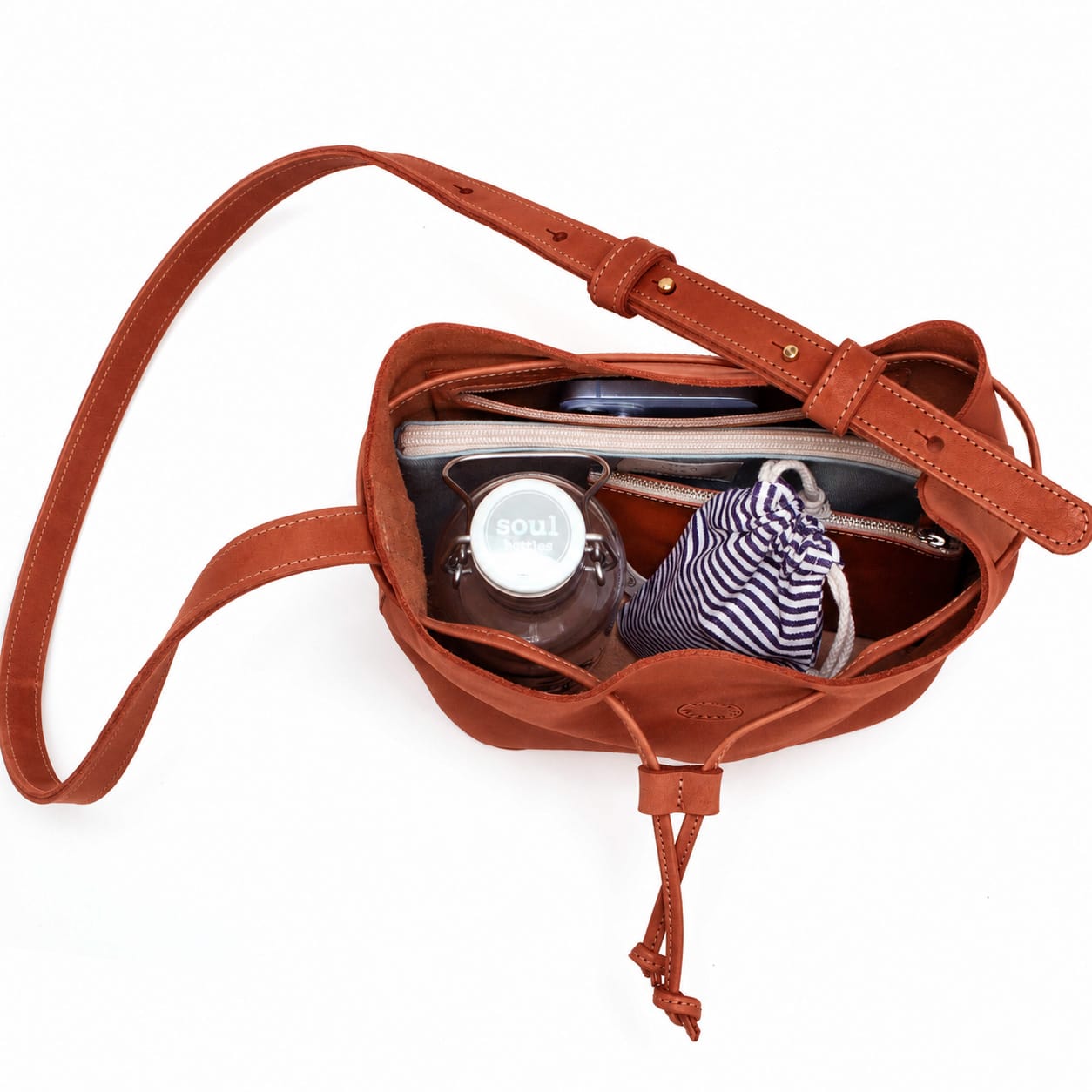 Bucket Bag Marron
