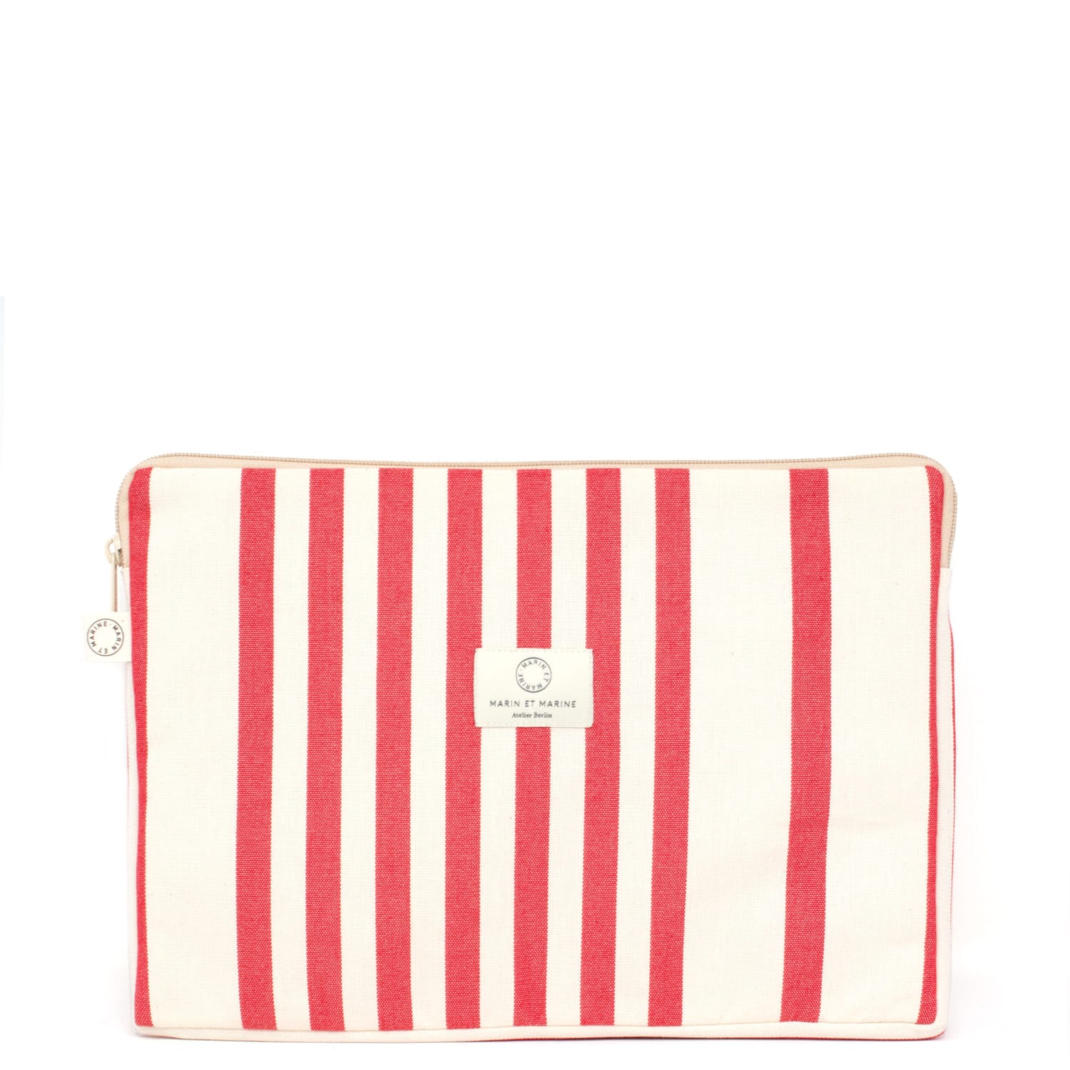 Laptop Case Striped Red