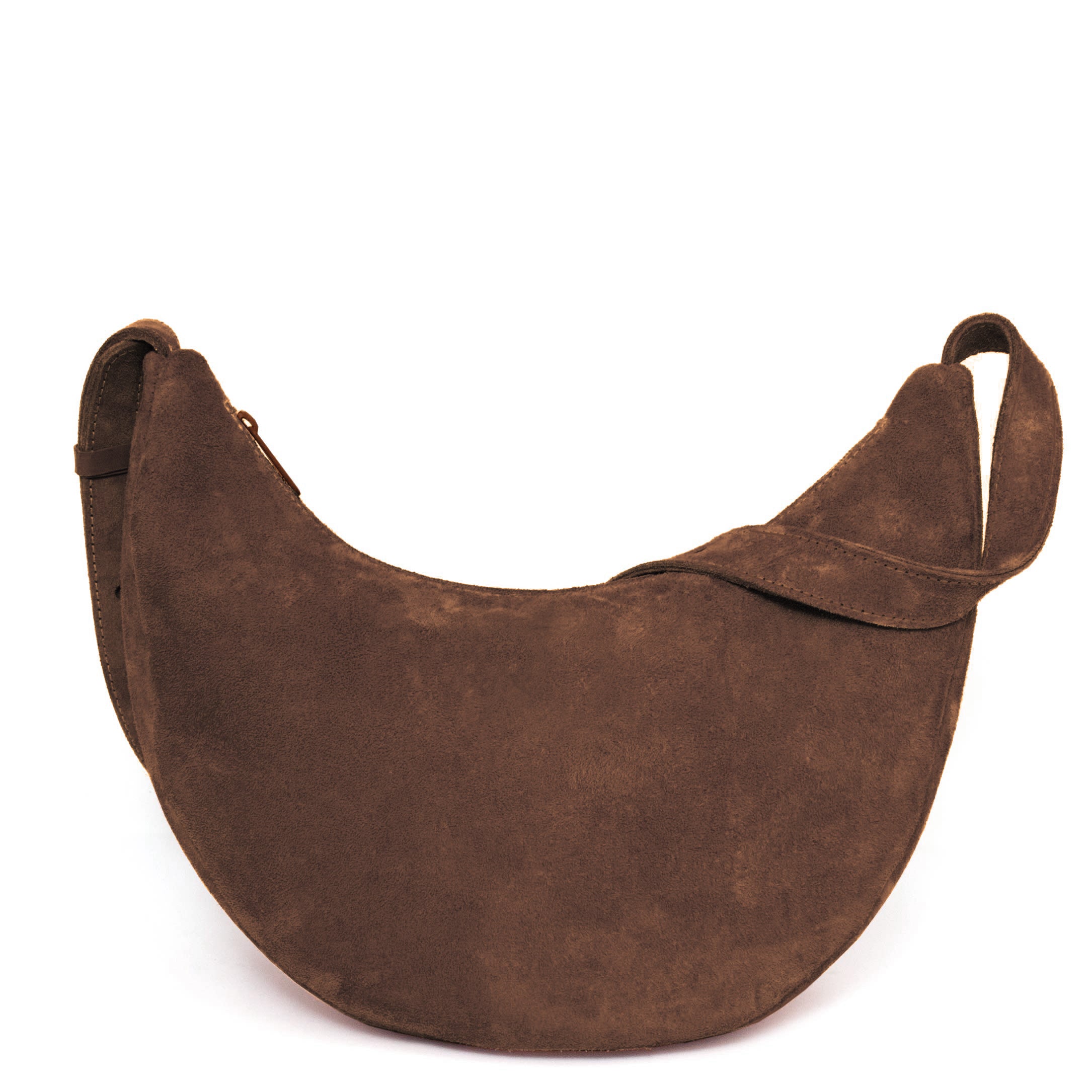 Lune Bag Leder Chocolat