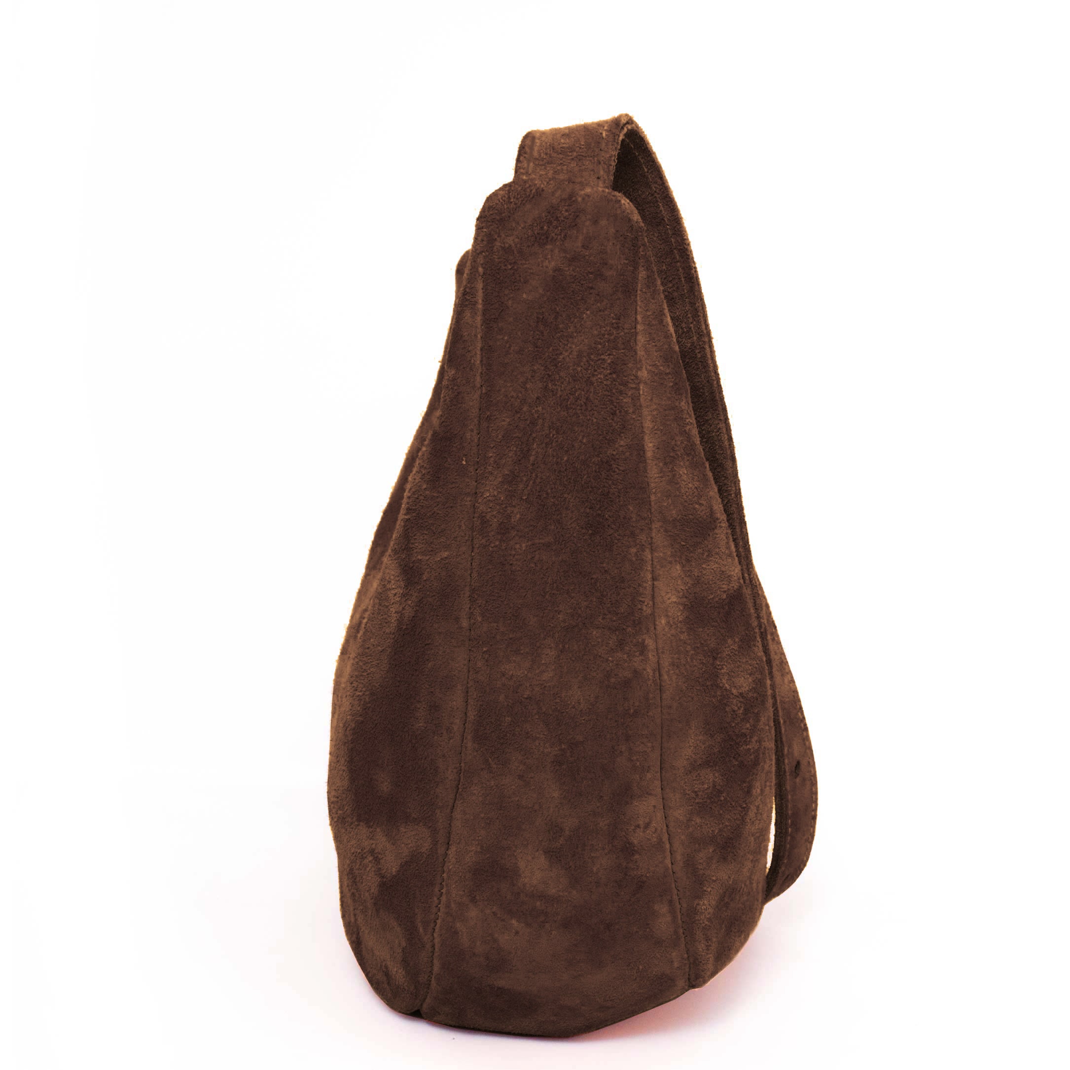 Lune Bag Leder Chocolat