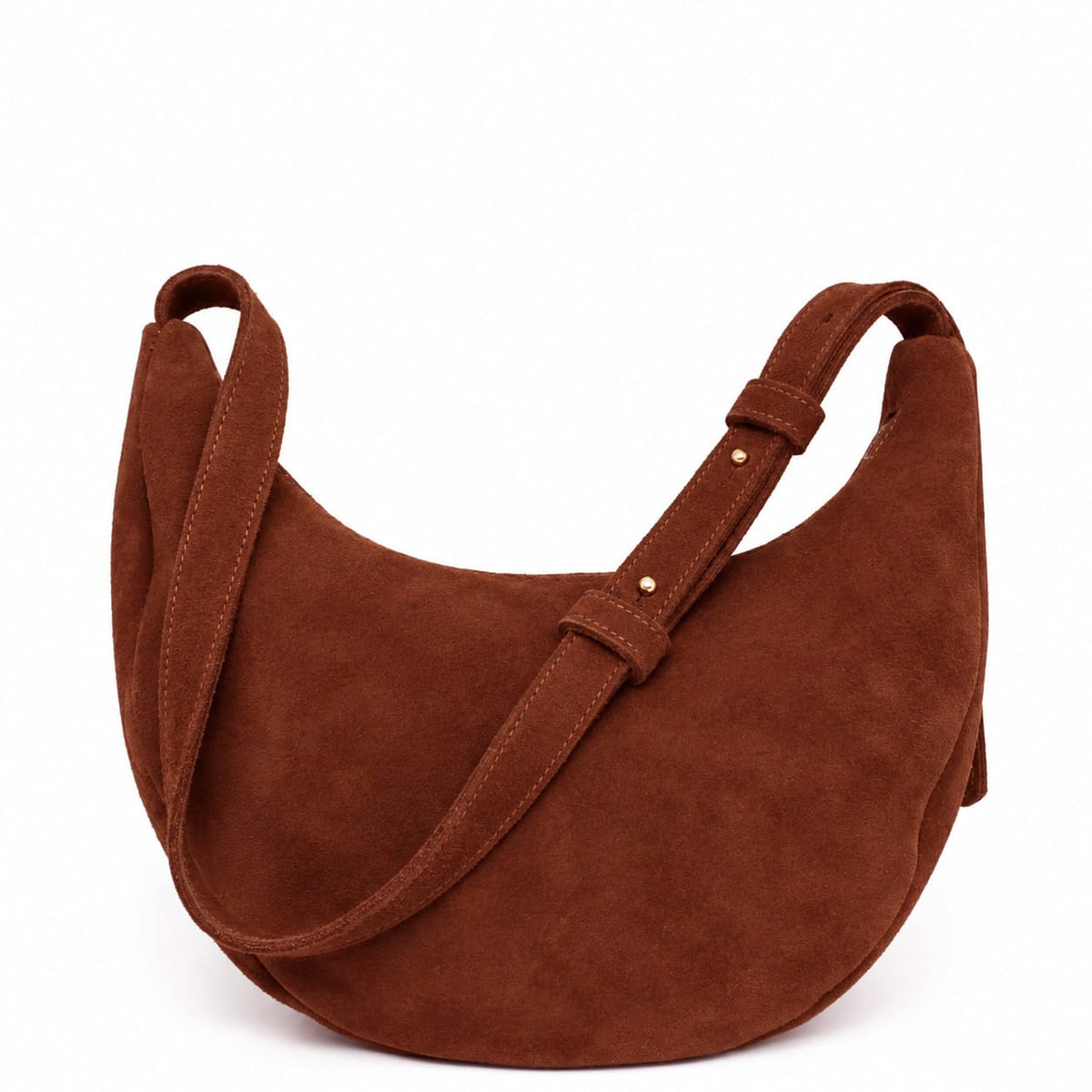 Lune Bag Suede Noisette
