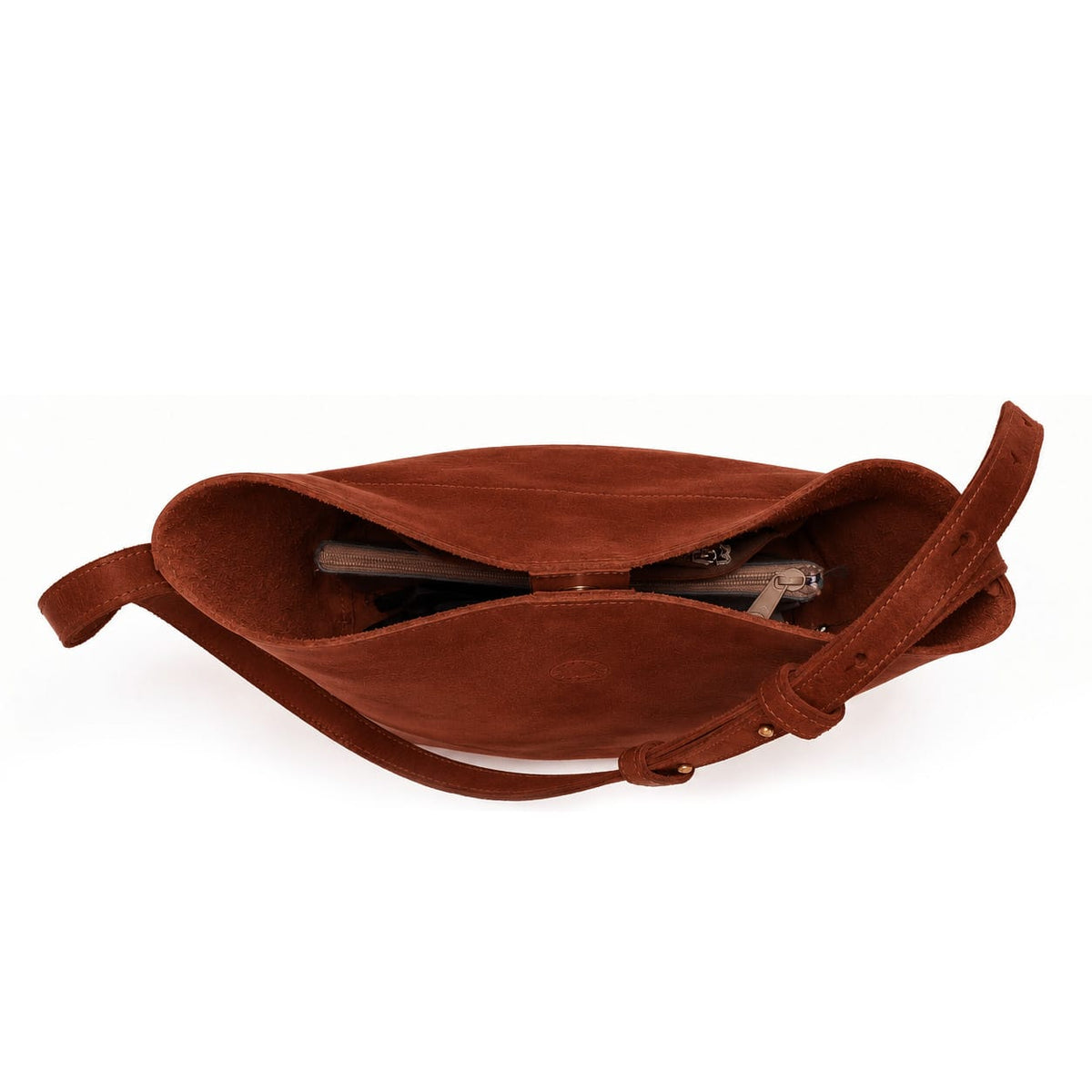 Marin et Marine Ondine Bag Suede Noisette Ondine Leder Bucket Bag Suede Noisette - Leder Beuteltasche Damen Bucket Bag