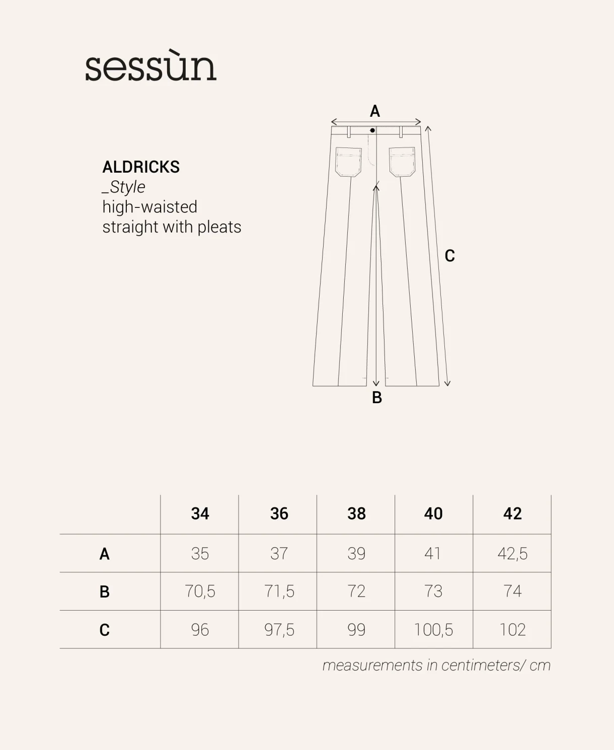 Sessun sessun SESSUN Aldricks Hose