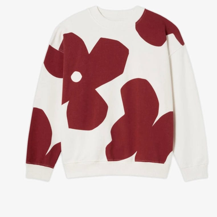 Sweatshirt with butterfly hotsell