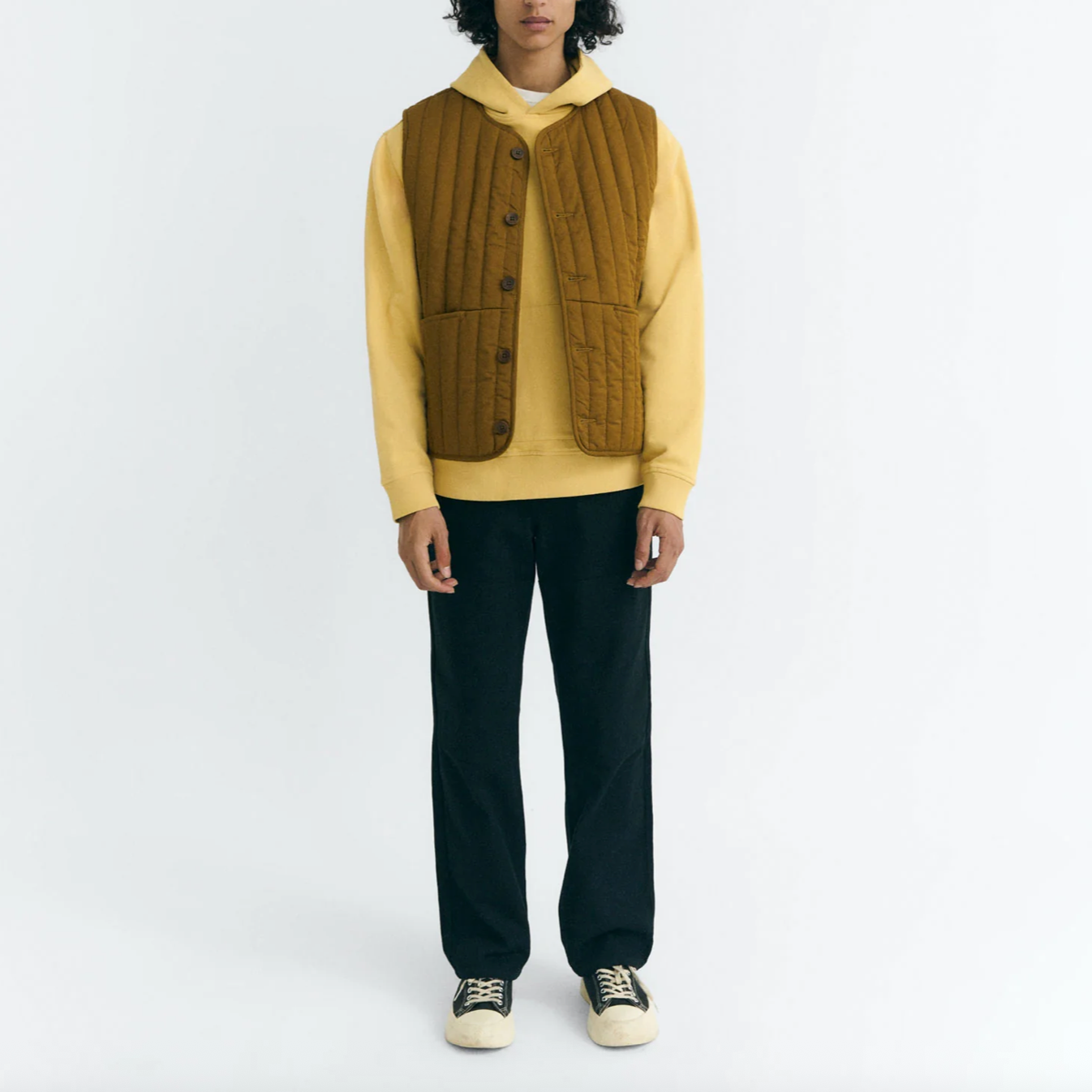 Thinking Mu Thinking Mu THINKING MU gesteppte Weste JON