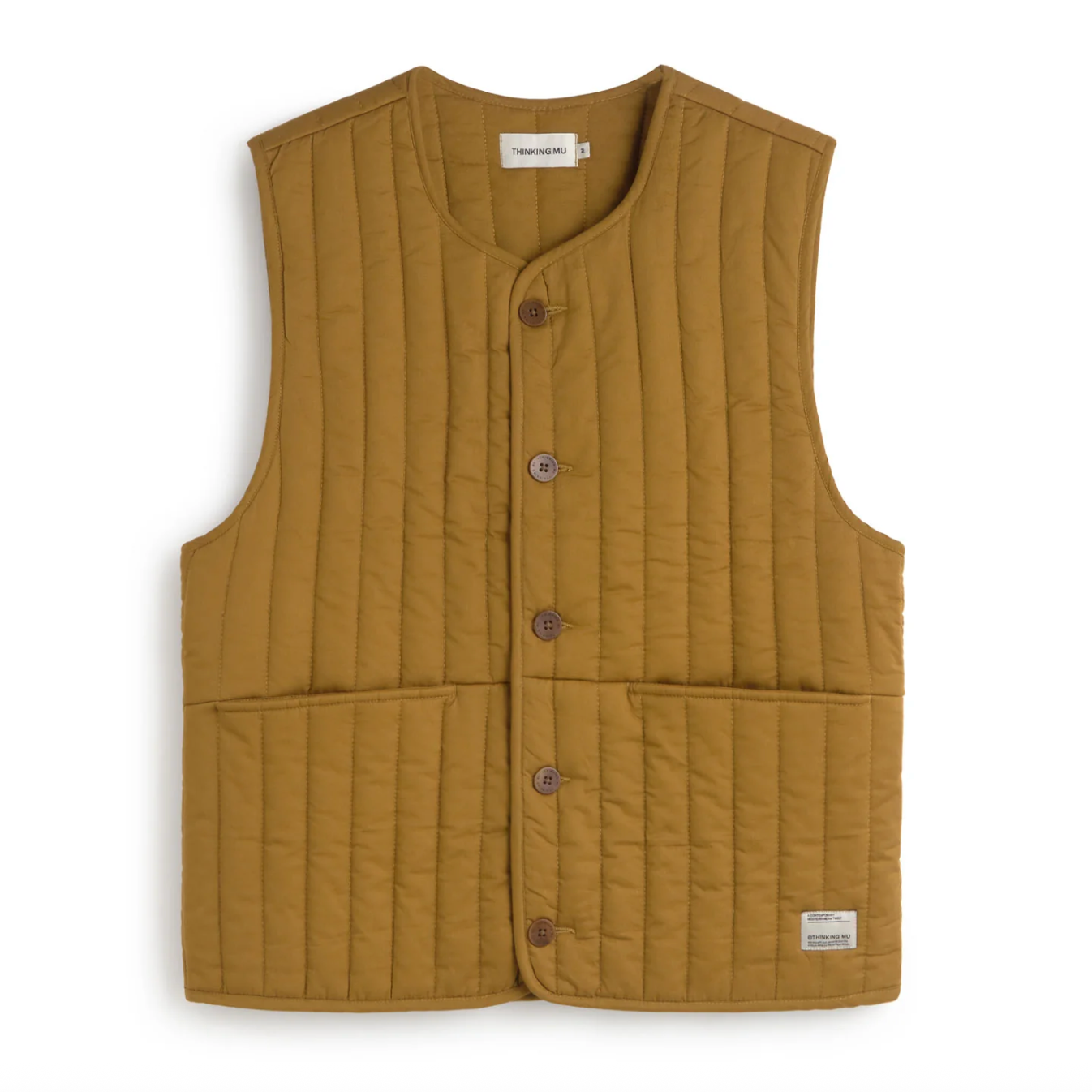 Thinking Mu Thinking Mu THINKING MU gesteppte Weste JON