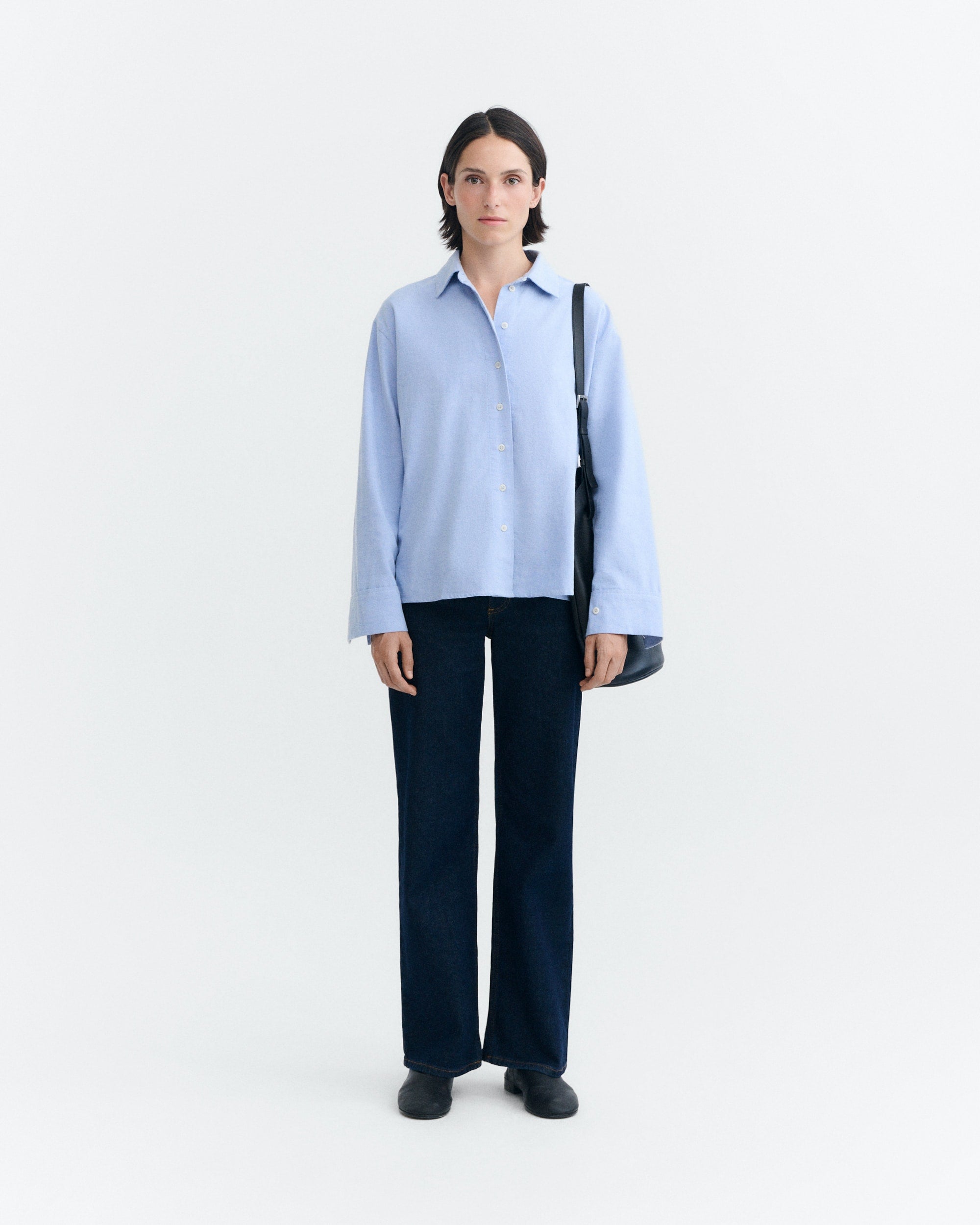 Thinking Mu THINKING MU LIGHT BLUE MANUELA BLUSE THINKING MU LIGHT BLUE MANUELA BLUSE
