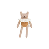 marin et marine kuscheltier Katze ochre bodysuit Kuscheltier Main Sauvage